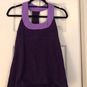 lululemon athletica Tops - Lululemon Scoop Neck Tank Purple lululemon athletica Tops - Lululemon Scoop Neck Tank Purple